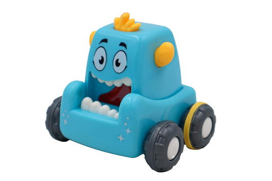 Toybharat Press N Go Mini Monster Car |Multicolour |Push n Go | Mini Toy