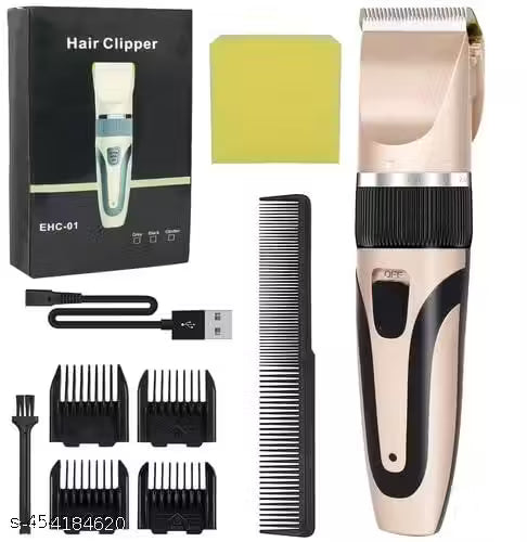 Pet Hair Trimmer Dogs & Cats Grooming Machine Wireless Dog Grooming Clippers Kit Professional for Thick Hair with 4 Comb Low Noise Low Vibration
